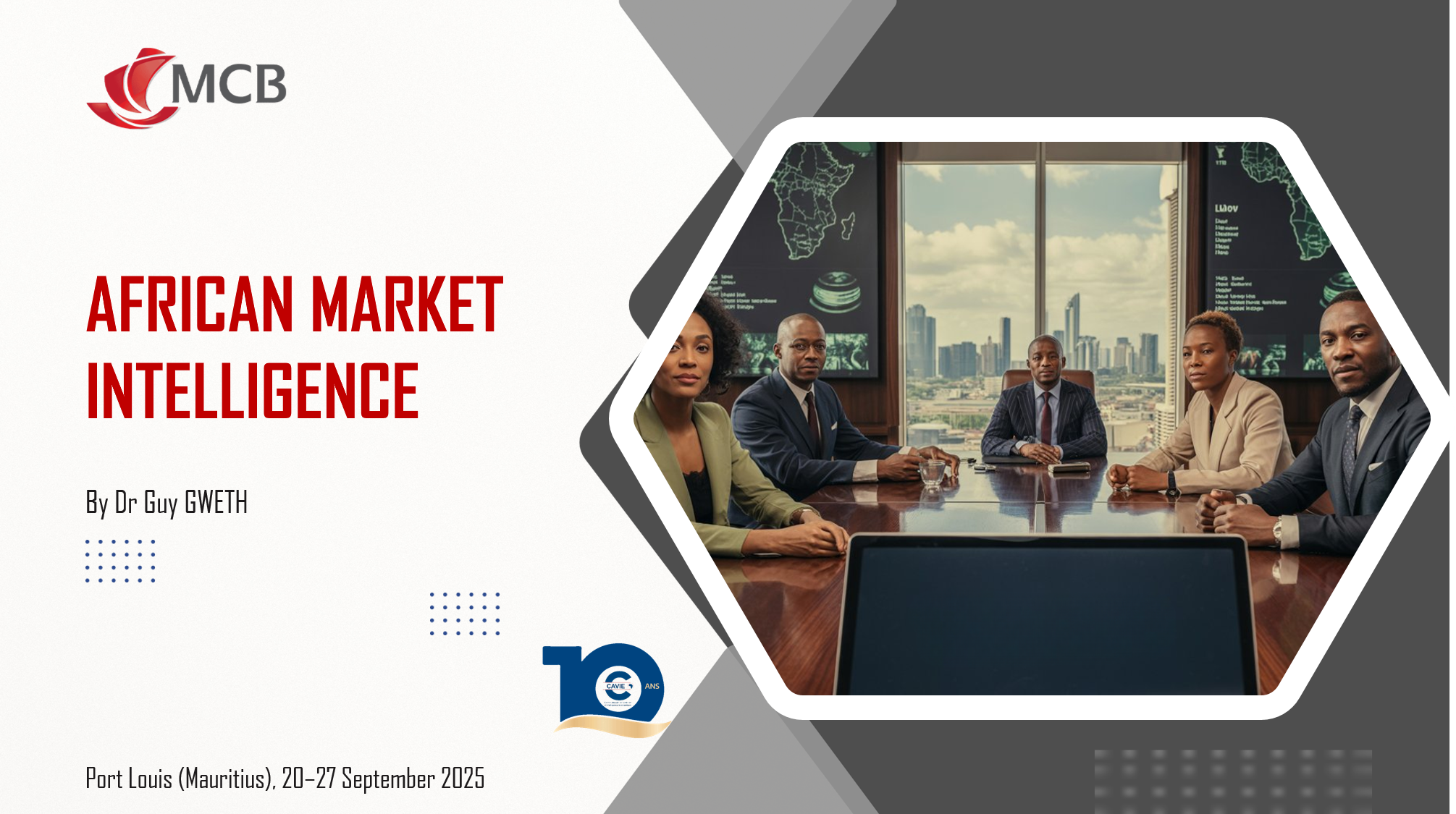 You are currently viewing Mauritius: why and how MCB relies on strategic intelligence from the ACCI for its Vision 2030